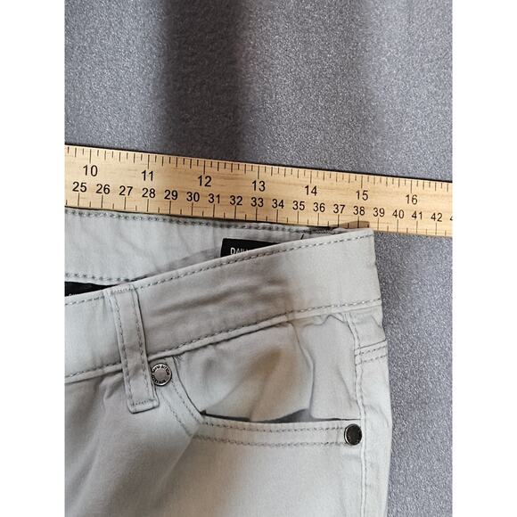 Buffalo Jeans Womens 6/28 Gray Mid Rise Stretch Skinny Ankle Grazer - Picture 7 of 10